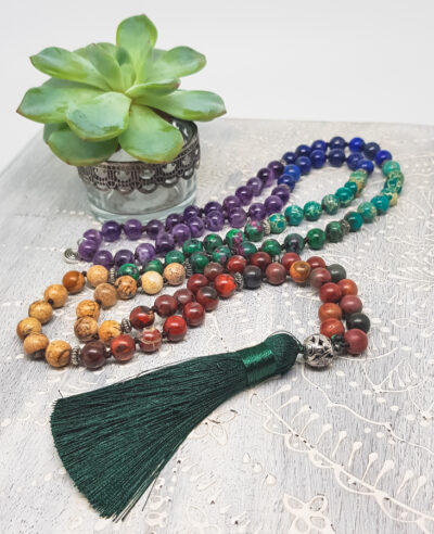 Mala Kette "Chakra" – für mehr Ruhe und inneren Frieden