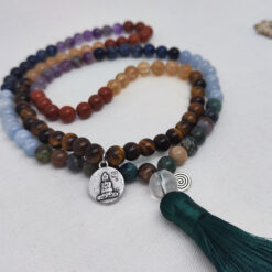 Alternative view of Steinkette "Sieben Chakren"