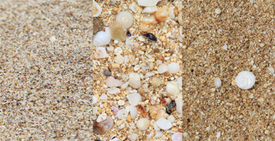 Postkarte - Sand
