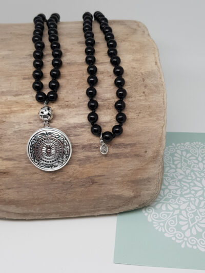 Malakette "Innehalten" (Onyx)