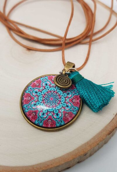 Halskette Cabochon "Zentrum"