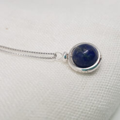 Alternative view of Halskette mit Edelsteinanhänger (Lapis Lazuli)