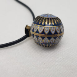 Alternative view of Klangkugel "Blau-Gold"