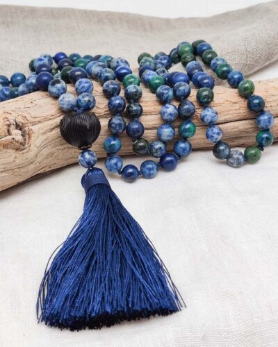 Malakette "Aufblühen" (Lapislazuli)