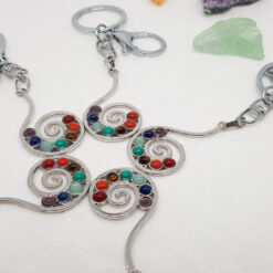 Schlüsselanhänger "Chakra Spirale"