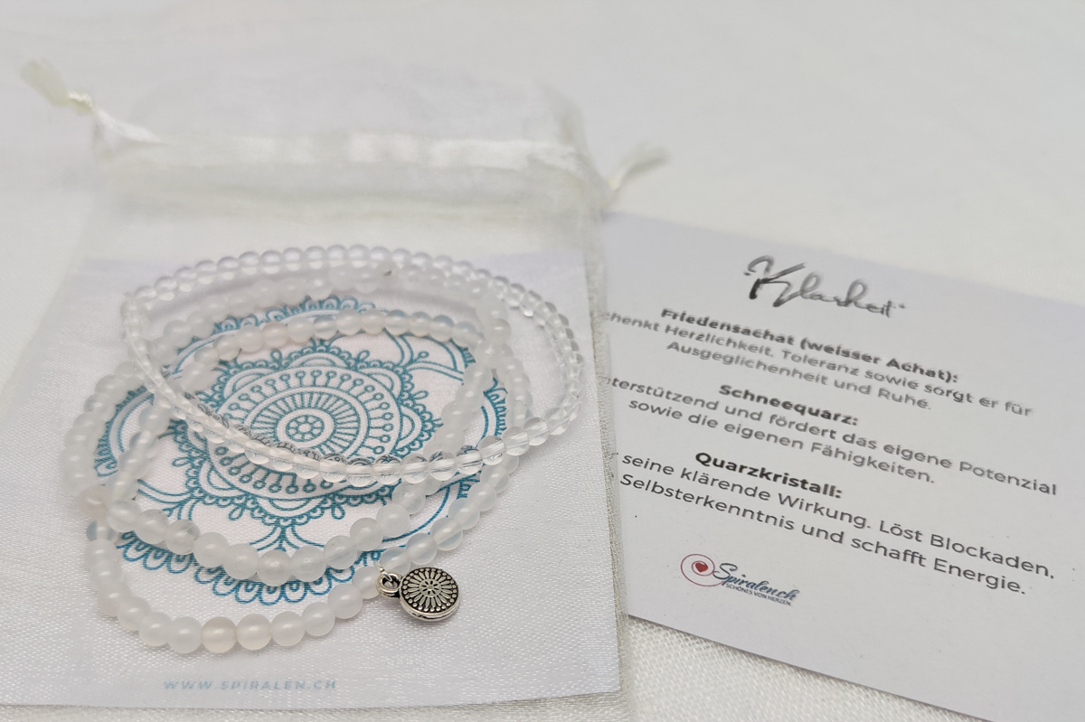 Armband Set "Klarheit" – Bild 5