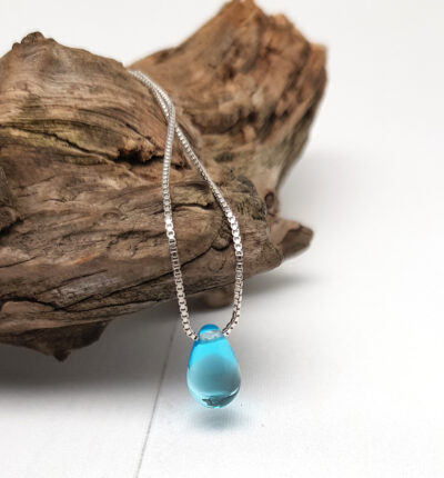 Halskette "Ocean Drop" (Silber)