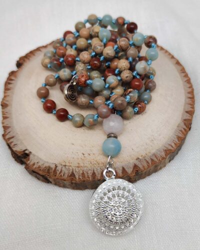 Steinkette "Mandala"