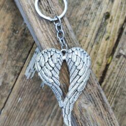 Alternative view of Schlüsselanhänger "Engelsflügel"