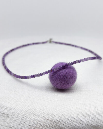 Steinkette "Intuition" (Amethyst)
