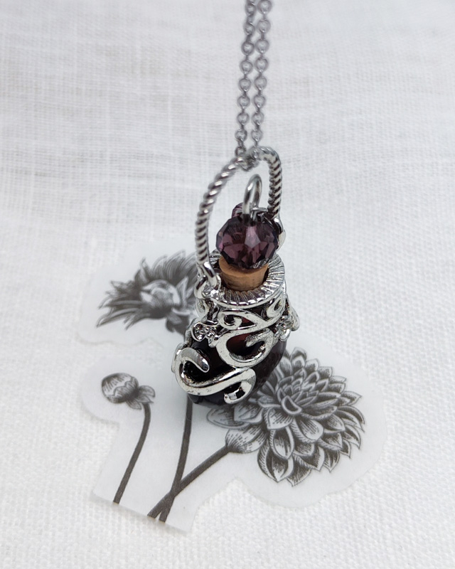 Halskette "Spiralen Flacon" – Bild 3