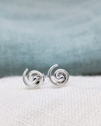 Ohrstecker "Spirale"