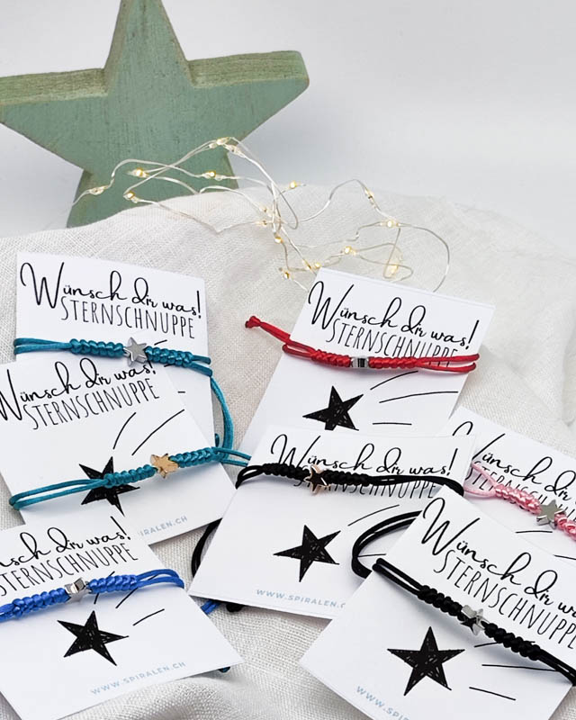 Wunscharmband "Sternschnuppe"