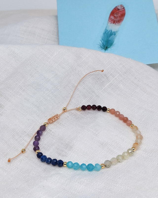 Armband "Freude, Glück und Fülle" – Bild 5