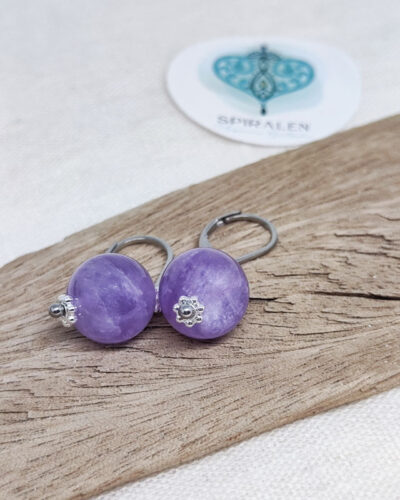 Ohrhänger "Lavendel Amethyst"