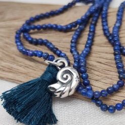 Steinkette "Meerliebe" (Lapis Lazuli)