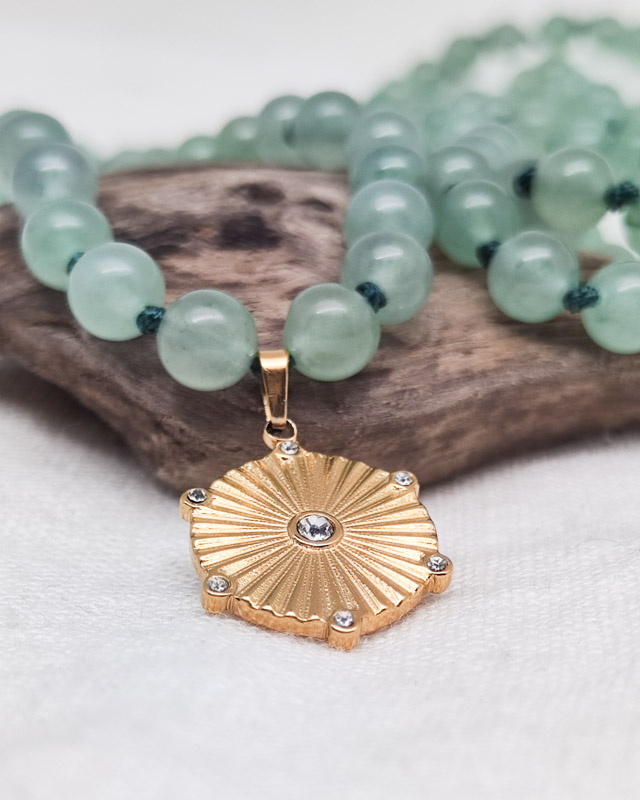 Steinkette „Aurum Soli" – Bild 6