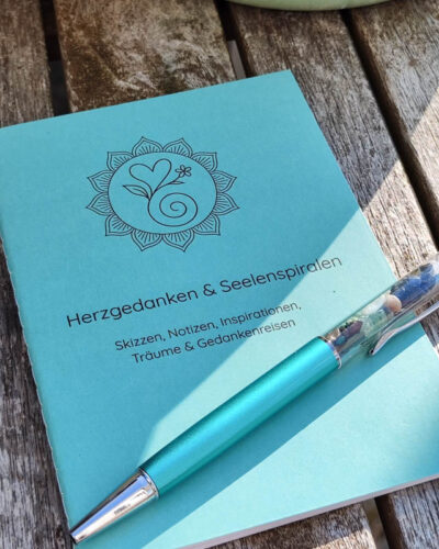 Notizheft "Herzgedanken u. Seelenspiralen" (A6)
