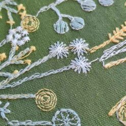 Alternative view of Notizbuch mit Stickerei (A6)