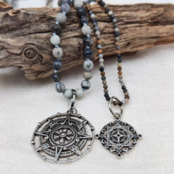 Steinkette "Kompass der Zuversicht"