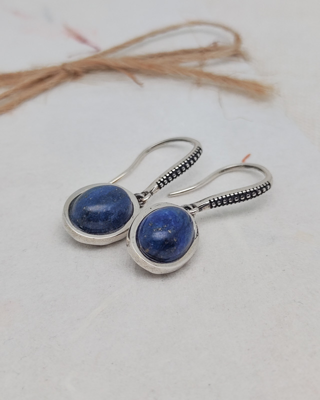 Ohrhänger «Sternenflüstern» (Lapislazuli) – Bild 2