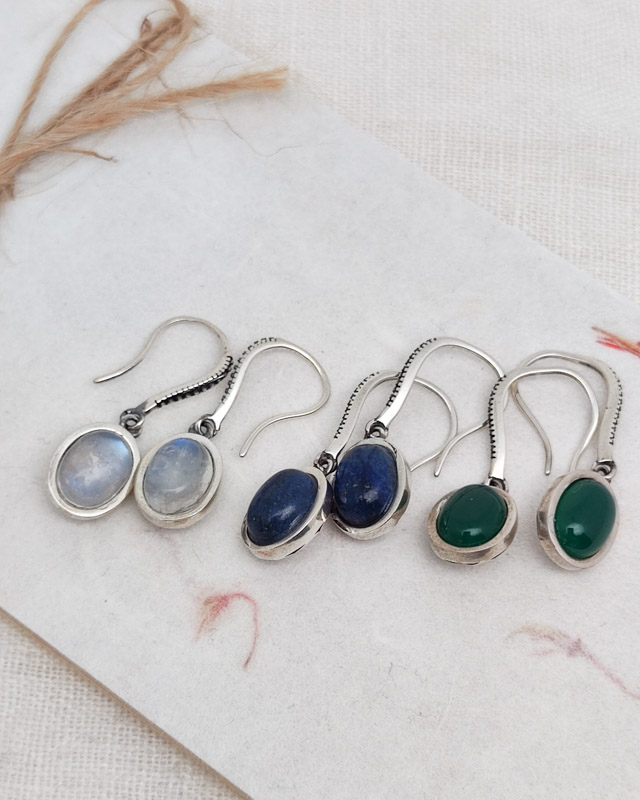 Ohrhänger «Sternenflüstern» (Lapislazuli) – Bild 4