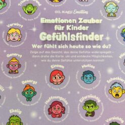 Alternative view of Gefühlsfinder Rad - Oil Magic Emotionen Zauber für Kinder