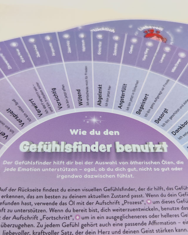 Gefühlsfinder Rad - Oil Magic Emotionen Zauber für Kinder – Bild 3
