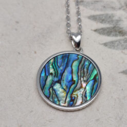 Schmuckset "Lebensbaum mit Paua" – Bild 5